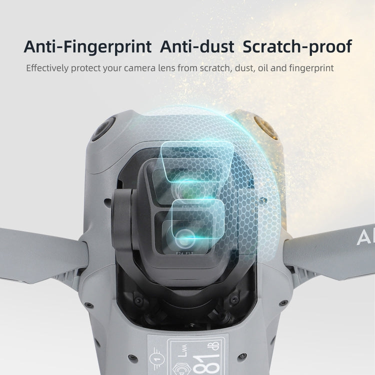 For DJI Air 3 Sunnylife Lens Protector Tempered Glass Combo Protective Films, Quantity:2 Sets - Other by Sunnylife | Online Shopping South Africa | PMC TechLife | Buy Now Pay Later Mobicred