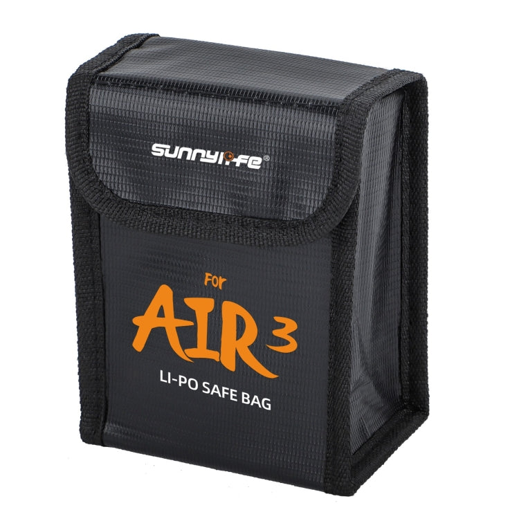 For DJI Air 3 Sunnylife Battery Explosion-proof Safe Bag Protective Li-Po Safe Bag For 2pcs Batteries - Carry Cases & Bags by Sunnylife | Online Shopping South Africa | PMC TechLife | Buy Now Pay Later Mobicred