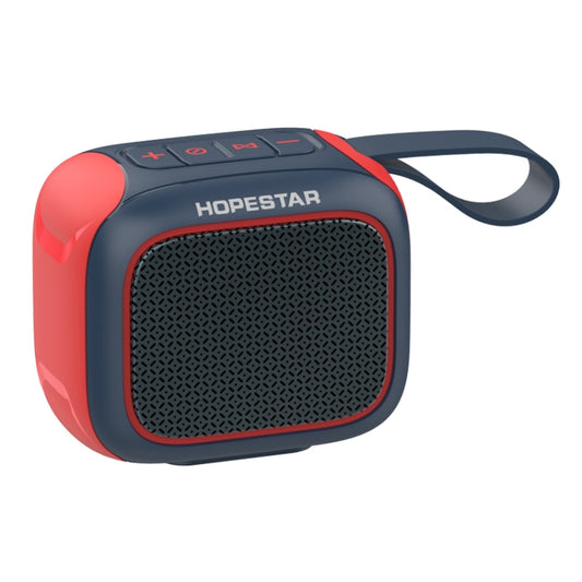 HOPESTAR A22 IPX6 Waterproof Portable Bluetooth Speaker Outdoor Subwoofer(Blue Red) - free shipping - PMC Jewellery - Order now!
