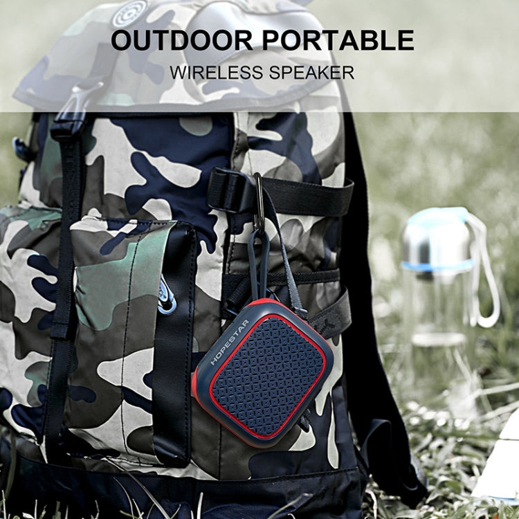 HOPESTAR A22 IPX6 Waterproof Portable Bluetooth Speaker Outdoor Subwoofer(Blue Red) - free shipping - PMC Jewellery - Order now!
