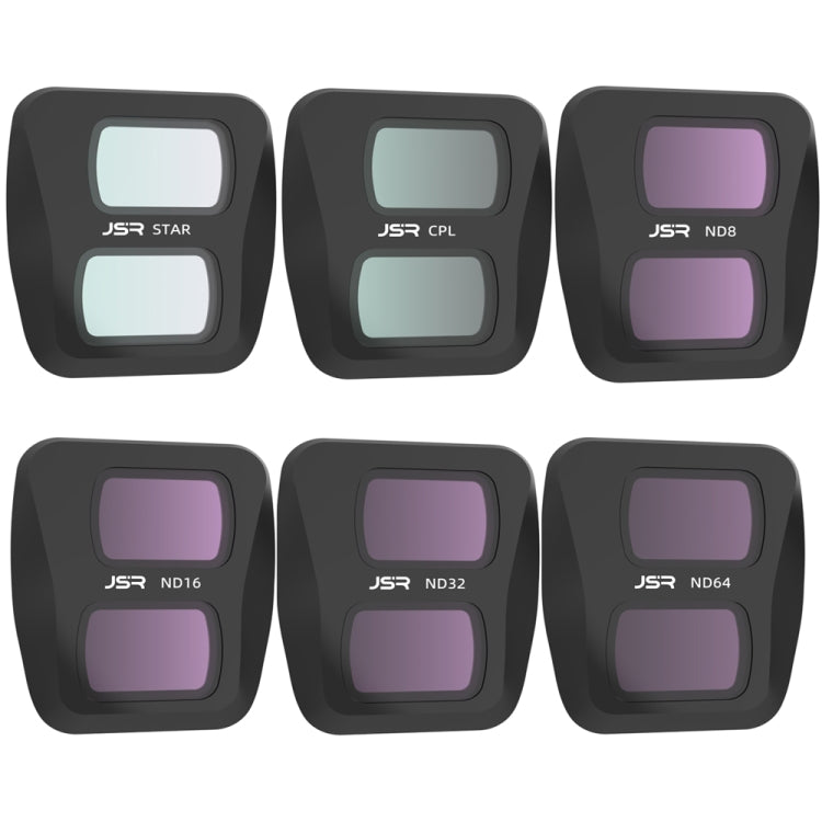 For DJI Air 3 JSR KB Series Drone Lens Filter, Filter:6 in 1 STAR CPL ND - free shipping - PMC Jewellery - Order now!