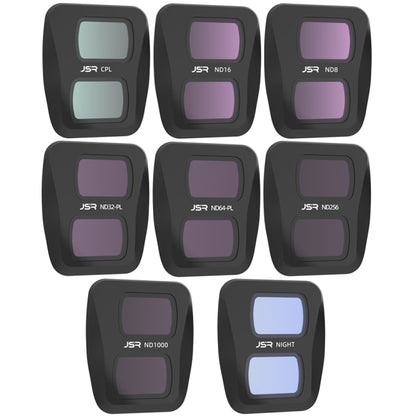 For DJI Air 3 JSR KB Series Drone Lens Filter, Filter:8 in 1 CPL ND NDPL NIGHT - free shipping - PMC Jewellery - Order now!