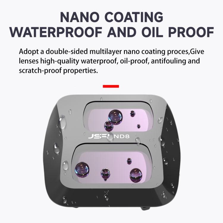 For DJI Air 3 JSR KB Series Drone Lens Filter, Filter:6 in 1 STAR CPL ND - free shipping - PMC TechLife - Order now!