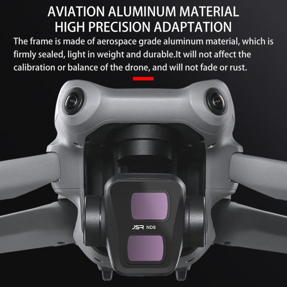 For DJI Air 3 JSR KB Series Drone Lens Filter, Filter:CPL