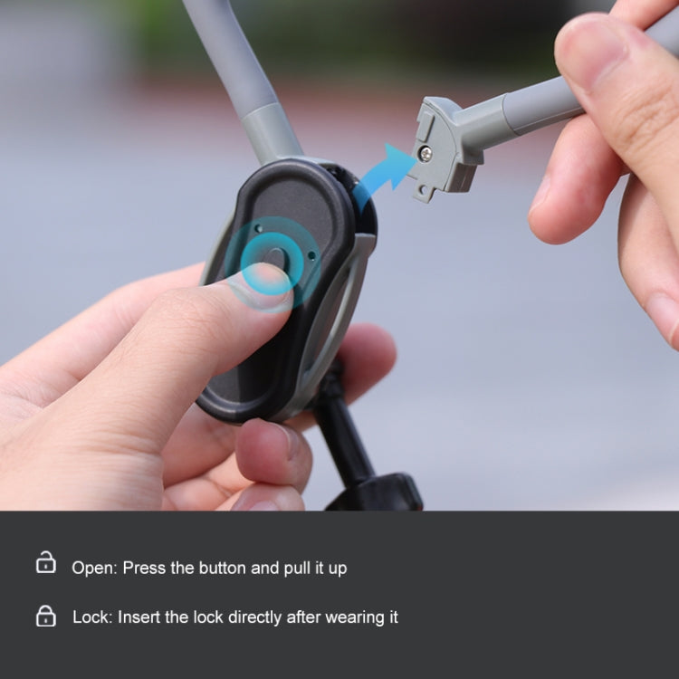 RUIGPRO Lazy Neck Bracket POV View Mount With J-Hook Buckle - Holder by RUIGPRO | Online Shopping South Africa | PMC TechLife | Buy Now Pay Later Mobicred