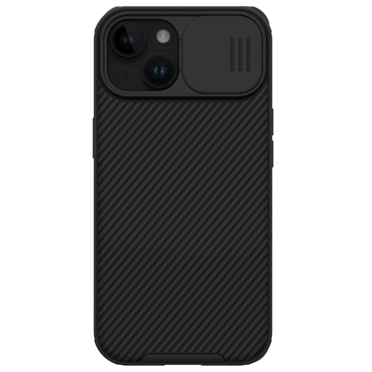 For iPhone 15 NILLKIN CamShield Pro PC Phone Case(Black) - iPhone 15 Cases by NILLKIN | Online Shopping South Africa | PMC Jewellery | Buy Now Pay Later Mobicred