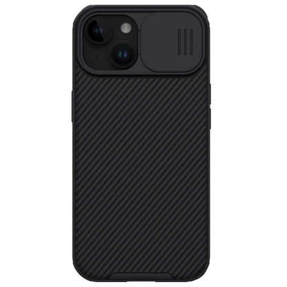 For iPhone 15 NILLKIN CamShield Pro PC Phone Case(Black) - iPhone 15 Cases by NILLKIN | Online Shopping South Africa | PMC Jewellery | Buy Now Pay Later Mobicred