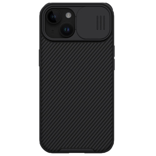 For iPhone 15 NILLKIN CamShield Pro PC Phone Case(Black) - iPhone 15 Cases by NILLKIN | Online Shopping South Africa | PMC Jewellery | Buy Now Pay Later Mobicred