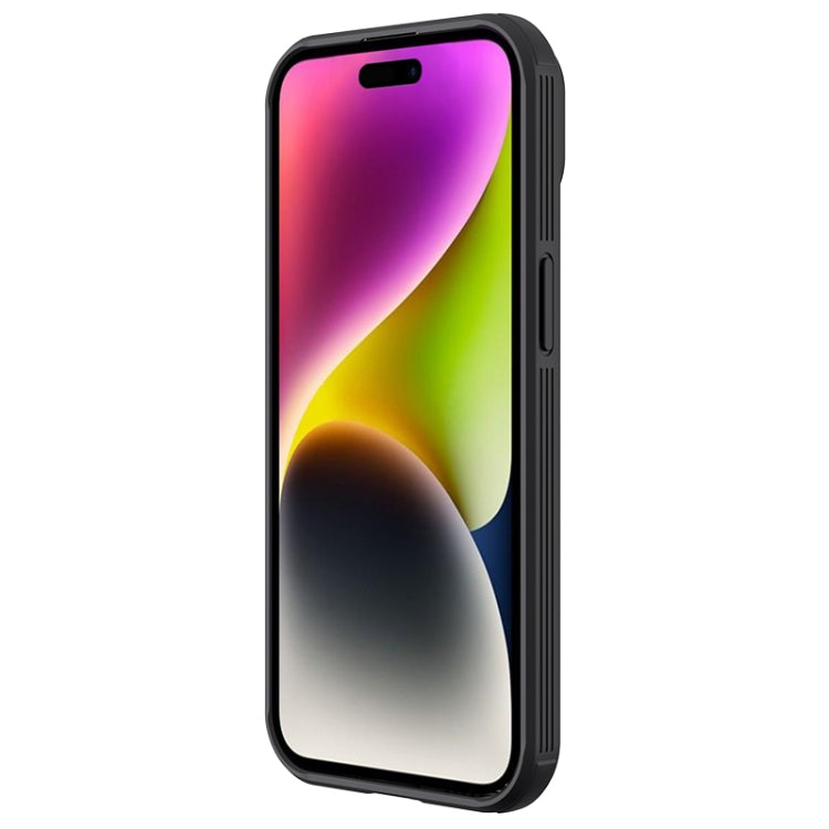 For iPhone 15 NILLKIN CamShield Pro PC Phone Case(Black) - iPhone 15 Cases by NILLKIN | Online Shopping South Africa | PMC Jewellery | Buy Now Pay Later Mobicred