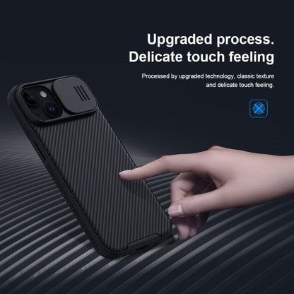 For iPhone 15 NILLKIN CamShield Pro PC Phone Case(Green) - iPhone 15 Cases by NILLKIN | Online Shopping South Africa | PMC Jewellery | Buy Now Pay Later Mobicred