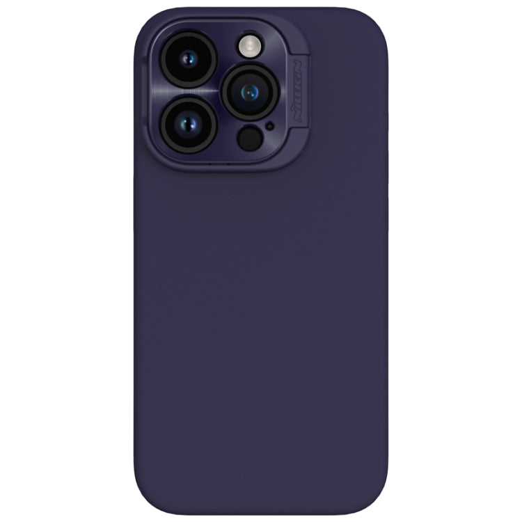 For iPhone 15 Pro NILLKIN Lens Wing Magsafe Magnetic Phone Case(Purple) - iPhone 15 Pro Cases by NILLKIN | Online Shopping South Africa | PMC TechLife | Buy Now Pay Later Mobicred