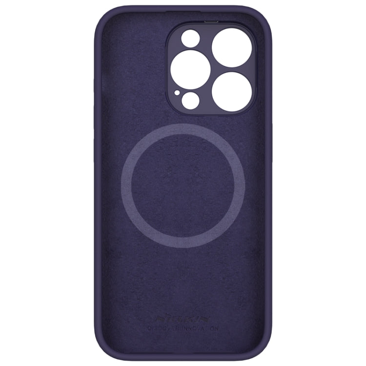 For iPhone 15 Pro NILLKIN Lens Wing Magsafe Magnetic Phone Case(Purple) - iPhone 15 Pro Cases by NILLKIN | Online Shopping South Africa | PMC TechLife | Buy Now Pay Later Mobicred