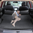 Universal Car Suede Sleeping Mat Mattress Off-road SUV Trunk Travel Inflatable Mattress Air Bed, Size:180 x 130 x 102cm(Black) - Seat Accessories by PMC TechLife | Online Shopping South Africa | PMC TechLife