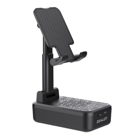 Zealot Z7 2 in 1 Foldable Phone Holder with Wireless Bluetooth Speaker(Black) - free shipping - PMC Jewellery - Order now!