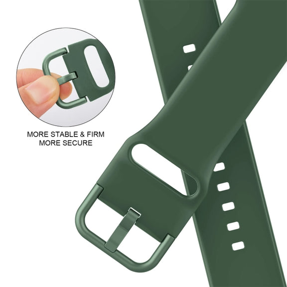 For Apple Watch 5 44mm Pin Buckle Silicone Watch Band(Clover)