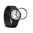 For Samsung Galaxy Watch6 Classic 43mm E Style Smart Watch Steel Ring Protective Frame(Black) - free shipping - PMC TechLife - Order now!