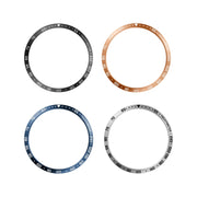 For Samsung Galaxy Watch6 Classic 43mm E Style Smart Watch Steel Ring Protective Frame(Silver)