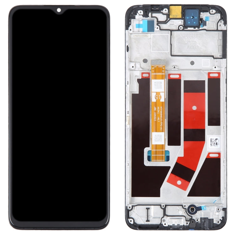 For OPPO A57s OEM LCD Screen For Digitizer Full Assembly with Frame