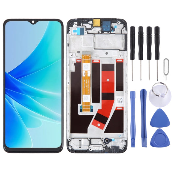 For OPPO A57s OEM LCD Screen For Digitizer Full Assembly with Frame