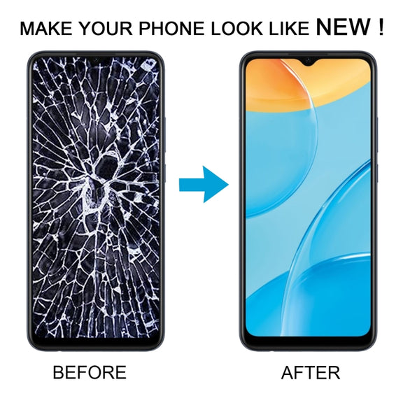 For OPPO A15 OEM LCD Screen Digitizer Full Assembly with Frame