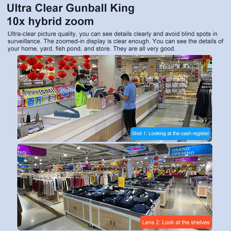 DF-3HBJ 8MP HD IP66 Waterproof Outdoor WiFi IP Camera Support  Dual Light Source / Outside Lamp, Plug:EU Plug - free shipping - PMC TechLife - Order now!