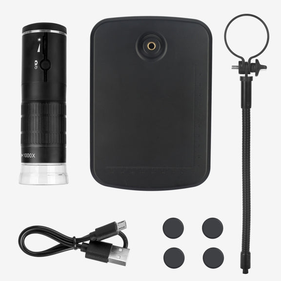 F210 1000X WiFi Digital Microscope with Helical Tube Bracket