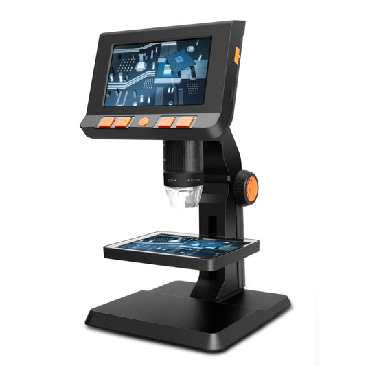 P110 50X-1000X Desktop Electronic Digital Microscope with 4.3 inch Screen - free shipping - PMC Jewellery - Order now!
