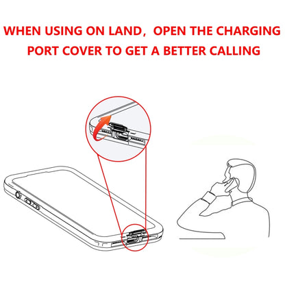 For iPhone 15 Pro RedPepper IP68 Waterproof MagSafe Phone Case(Black) - free shipping - PMC Jewellery - Order now!