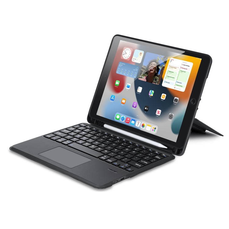 For iPad 10.2 2019/2020/2021/Air 2019 DUX DUCIS DK Series Magnetic Wireless Bluetooth Keyboard Tablet Case(Black) - free shipping - PMC Jewellery - Order now!