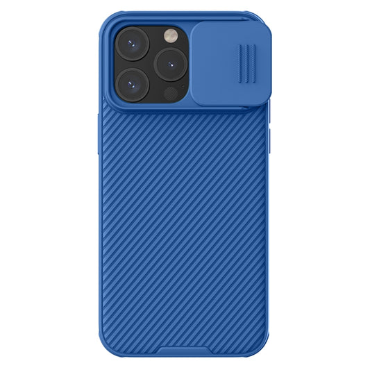 For iPhone 15 Pro Max NILLKIN CamShield Pro Magnetic Magsafe Phone Case(Blue) - free shipping - PMC Jewellery - Order now!