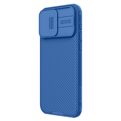 For iPhone 15 Pro Max NILLKIN CamShield Pro Magnetic Magsafe Phone Case(Blue) - free shipping - PMC Jewellery - Order now!