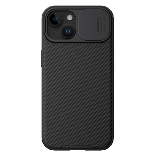 For iPhone 15 NILLKIN CamShield Pro Magnetic Magsafe Phone Case(Black) - iPhone 15 Cases by NILLKIN | Online Shopping South Africa | PMC Jewellery | Buy Now Pay Later Mobicred
