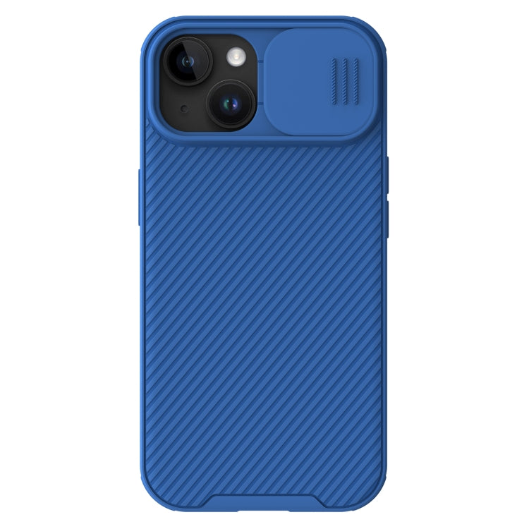 For iPhone 15 NILLKIN CamShield Pro Magnetic Magsafe Phone Case(Blue) - iPhone 15 Cases by NILLKIN | Online Shopping South Africa | PMC Jewellery | Buy Now Pay Later Mobicred