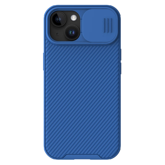 For iPhone 15 NILLKIN CamShield Pro Magnetic Magsafe Phone Case(Blue) - iPhone 15 Cases by NILLKIN | Online Shopping South Africa | PMC Jewellery | Buy Now Pay Later Mobicred