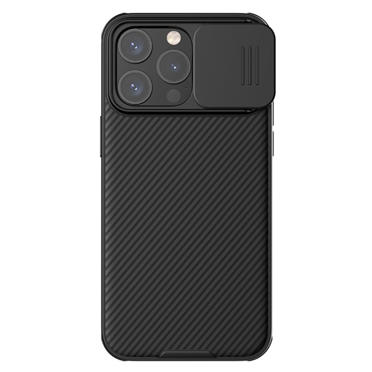 For iPhone 15 Pro NILLKIN CamShield Pro PC Phone Case(Black) - iPhone 15 Pro Cases by NILLKIN | Online Shopping South Africa | PMC Jewellery | Buy Now Pay Later Mobicred