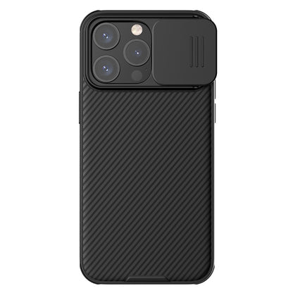 For iPhone 15 Pro NILLKIN CamShield Pro PC Phone Case(Black) - iPhone 15 Pro Cases by NILLKIN | Online Shopping South Africa | PMC Jewellery | Buy Now Pay Later Mobicred