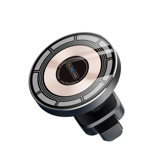 DUZZONA V2 15W Transparent Car Magnetic Wireless Charger - Wireless Charger Holders by DUZZONA | Online Shopping South Africa | PMC Jewellery | Buy Now Pay Later Mobicred