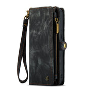 For iPhone 15 Plus CaseMe 008 Detachable Multifunctional Leather Phone Case(Black)
