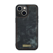 For iPhone 15 Plus CaseMe 008 Detachable Multifunctional Leather Phone Case(Black)