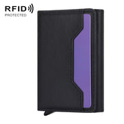 Anti Theft Brush Card Bag, Size:10x6x3cm(Black)