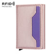Anti Theft Brush Card Bag, Size:10x6x3cm(Rose Gold) - free shipping - PMC TechLife - Order now!