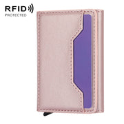 Anti Theft Brush Card Bag, Size:10x6x3cm(Rose Gold)