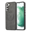For Samsung Galaxy S23+ 5G Side Leather Magsafe Phone Case(Gray) - Galaxy S23+ 5G Cases by PMC TechLife | Online Shopping South Africa | PMC TechLife | Buy Now Pay Later Mobicred