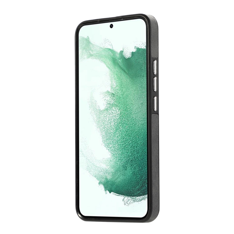 For Samsung Galaxy S23+ 5G Side Leather Magsafe Phone Case(Gray) - Galaxy S23+ 5G Cases by PMC TechLife | Online Shopping South Africa | PMC TechLife | Buy Now Pay Later Mobicred