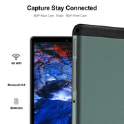 BDF P8 3G Phone Call Tablet PC 8.0 inch, 4GB+64GB, Android 10.0 MTK8321 Octa Core, Support Dual SIM, EU Plug(Grey)