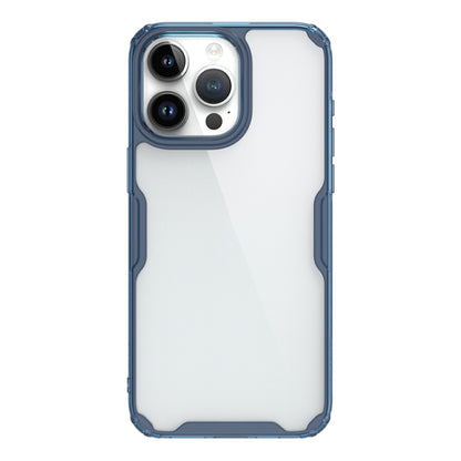 For iPhone 15 Pro NILLKIN Ultra Clear PC + TPU Phone Case(Blue) - iPhone 15 Pro Max Cases by NILLKIN | Online Shopping South Africa | PMC Jewellery | Buy Now Pay Later Mobicred