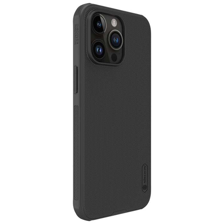 For iPhone 15 Pro Max NILLKIN Frosted Shield Pro PC + TPU Phone Case(Black) - free shipping - PMC Jewellery - Order now!