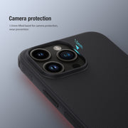 For iPhone 15 Pro Max NILLKIN Frosted Shield Pro PC + TPU Phone Case(Black)