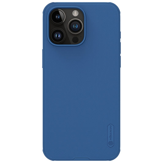 For iPhone 15 Pro Max NILLKIN Frosted Shield Pro PC + TPU Phone Case(Blue) - free shipping - PMC Jewellery - Order now!