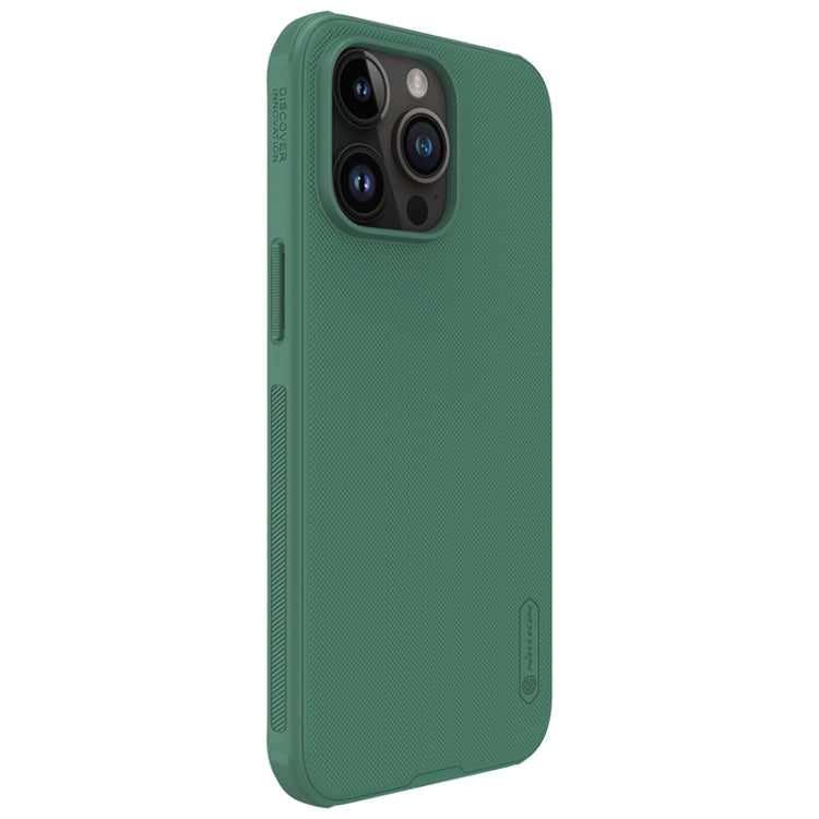For iPhone 15 Pro Max NILLKIN Frosted Shield Pro PC + TPU Phone Case(Green) - free shipping - PMC Jewellery - Order now!